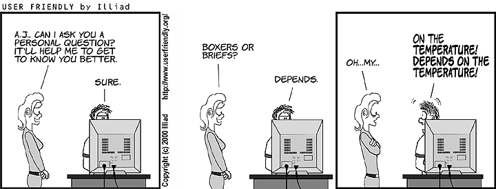 Boxers or Briefs?  Depends.